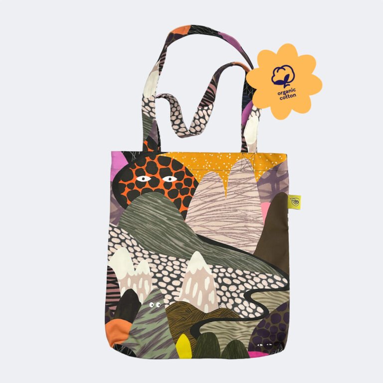 Hills Have Eyes Tote Bag + Pocket inside