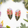 Feather-Leaf earrings