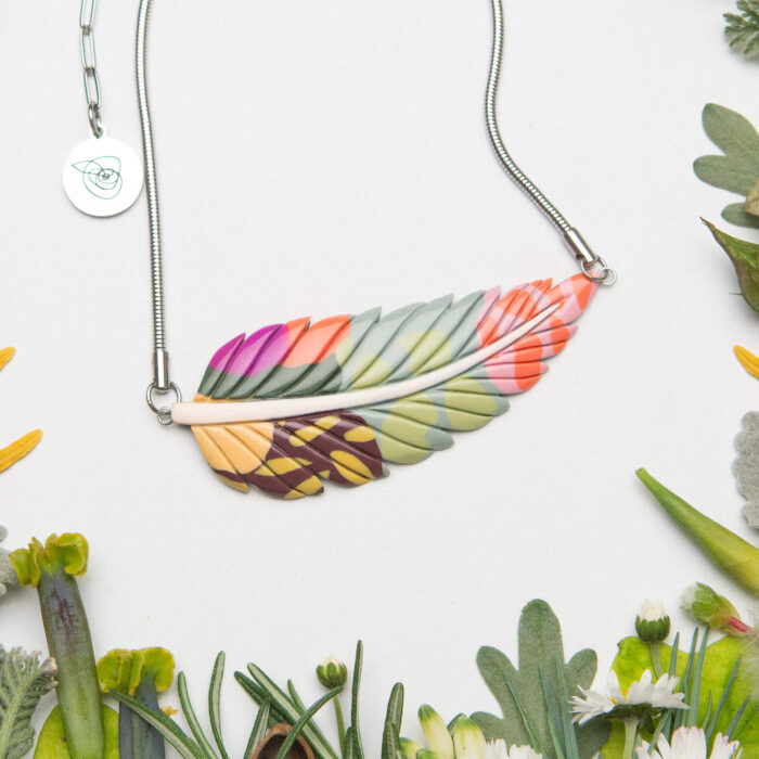 Feather-Leaf necklace