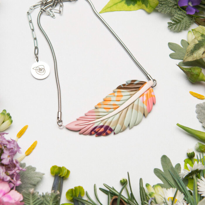 Feather-Leaf necklace - Image 4