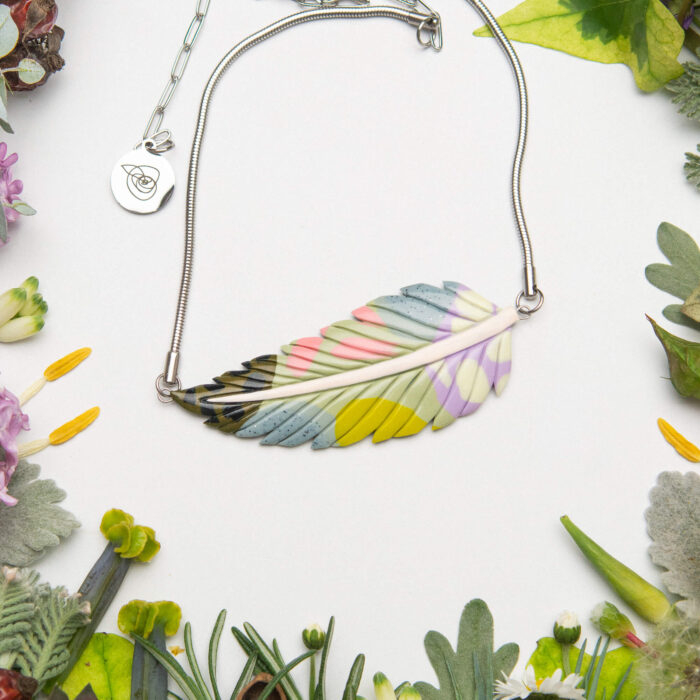 Feather-Leaf necklace