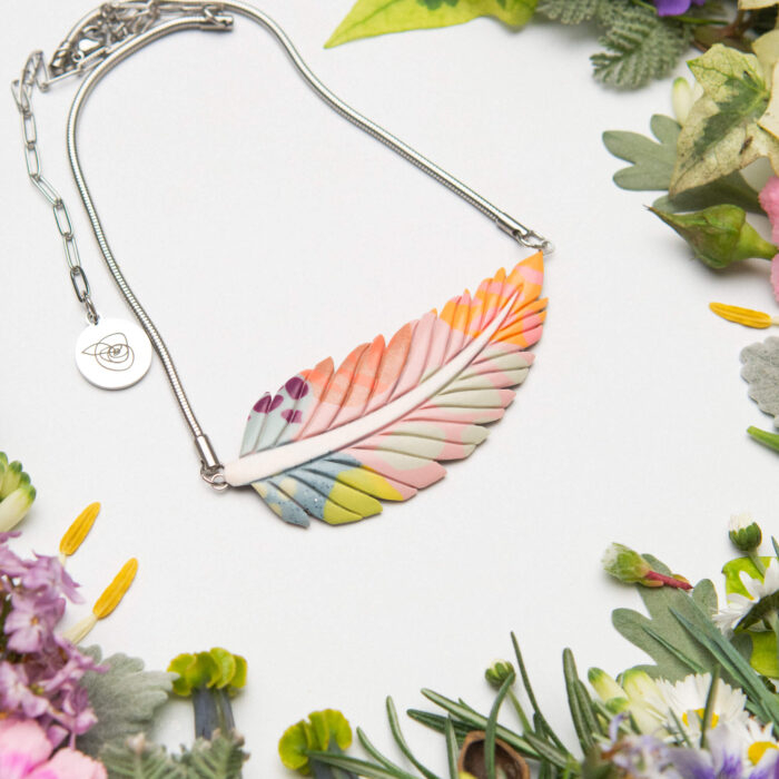 Feather-Leaf necklace - Image 3