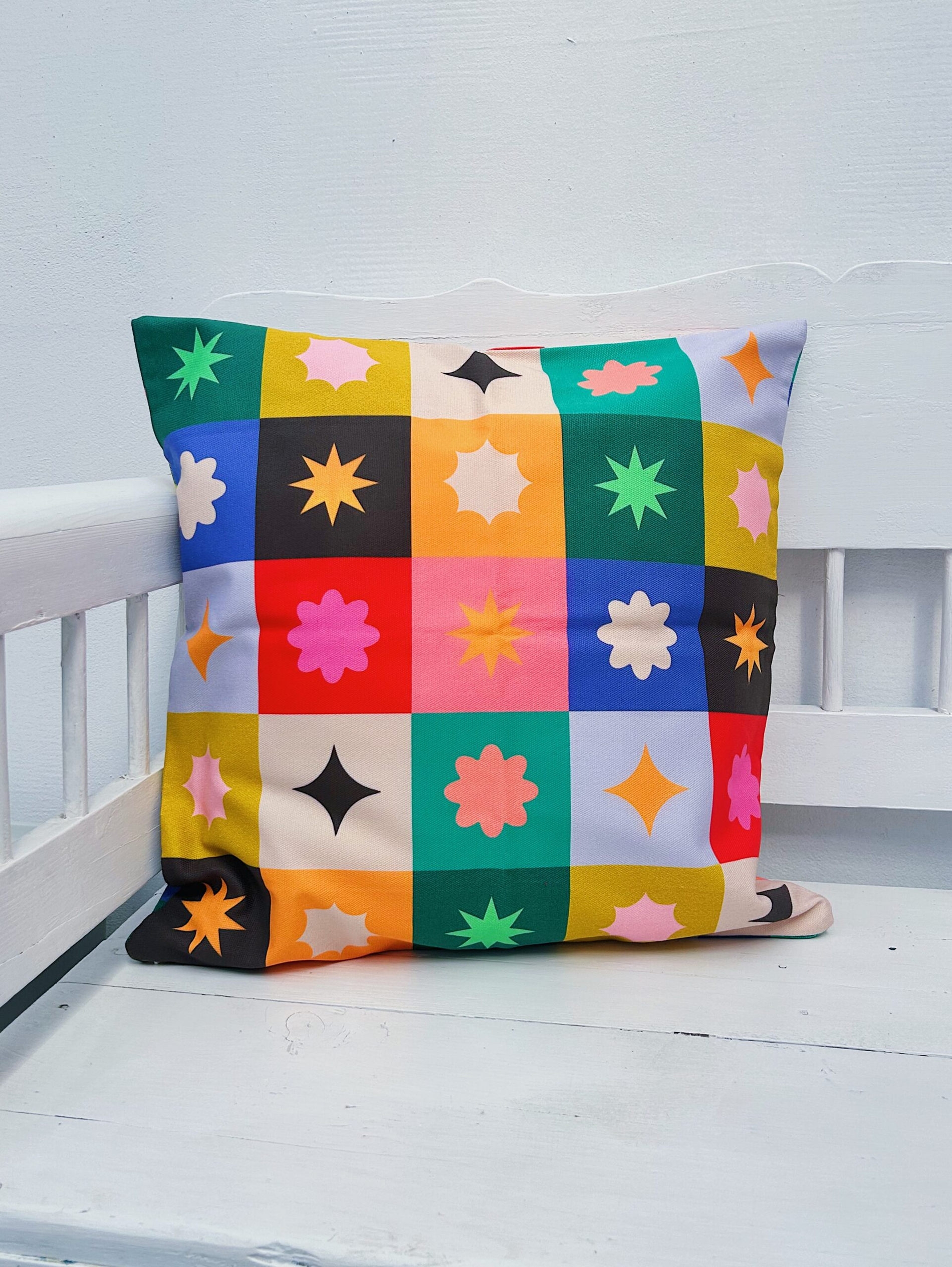 Bee Happy cushion