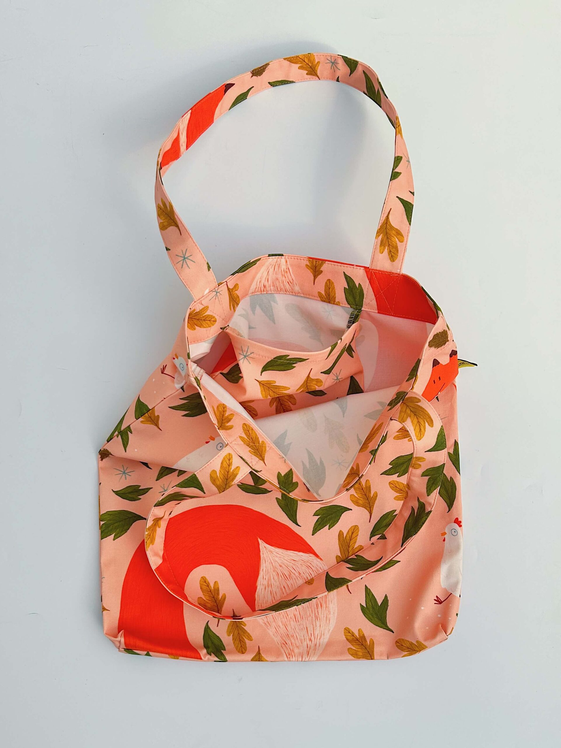 Travel Tote Bag + Pocket inside - Image 3