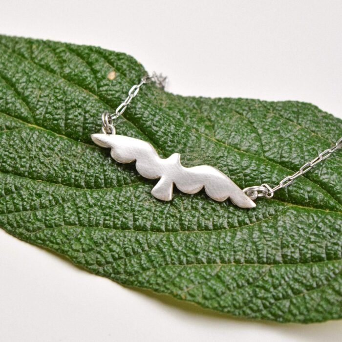 Slobodarka fine silver necklace - Image 5