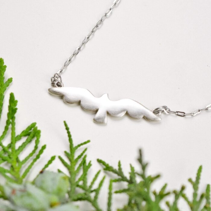 Slobodarka fine silver necklace - Image 2