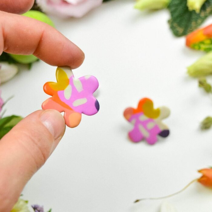 Floral earrings - Image 2