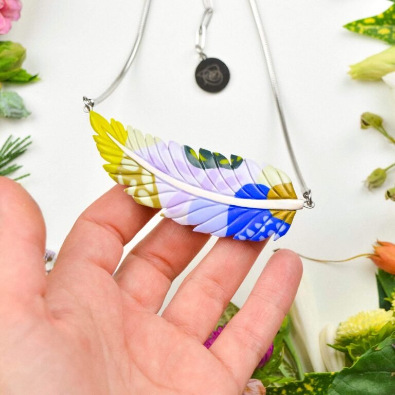 Feather-Leaf necklace