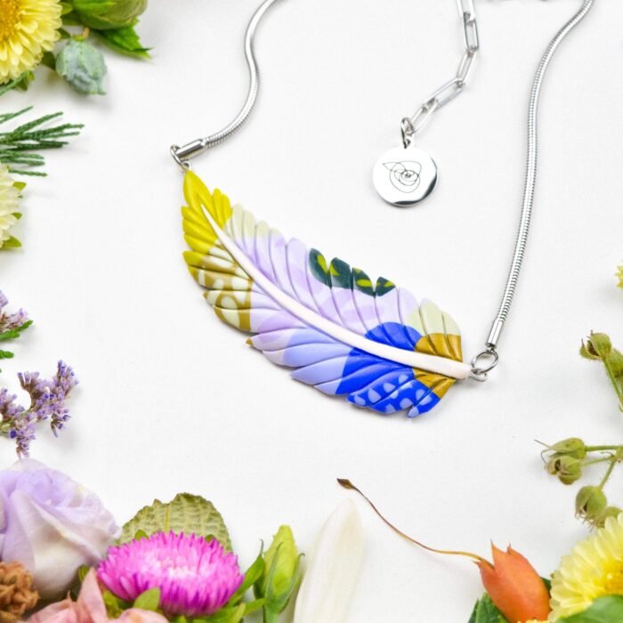 Feather-Leaf necklace - Image 4