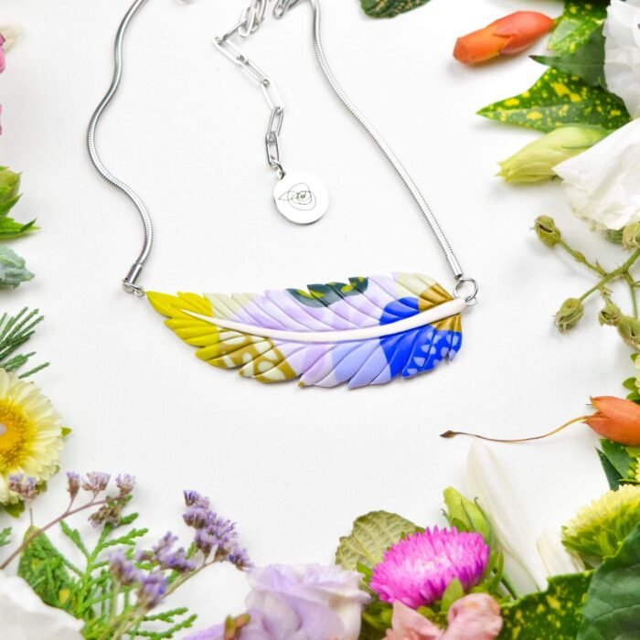 Feather-Leaf necklace - Image 2