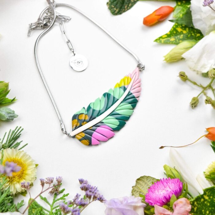 Feather-Leaf necklace - Image 4