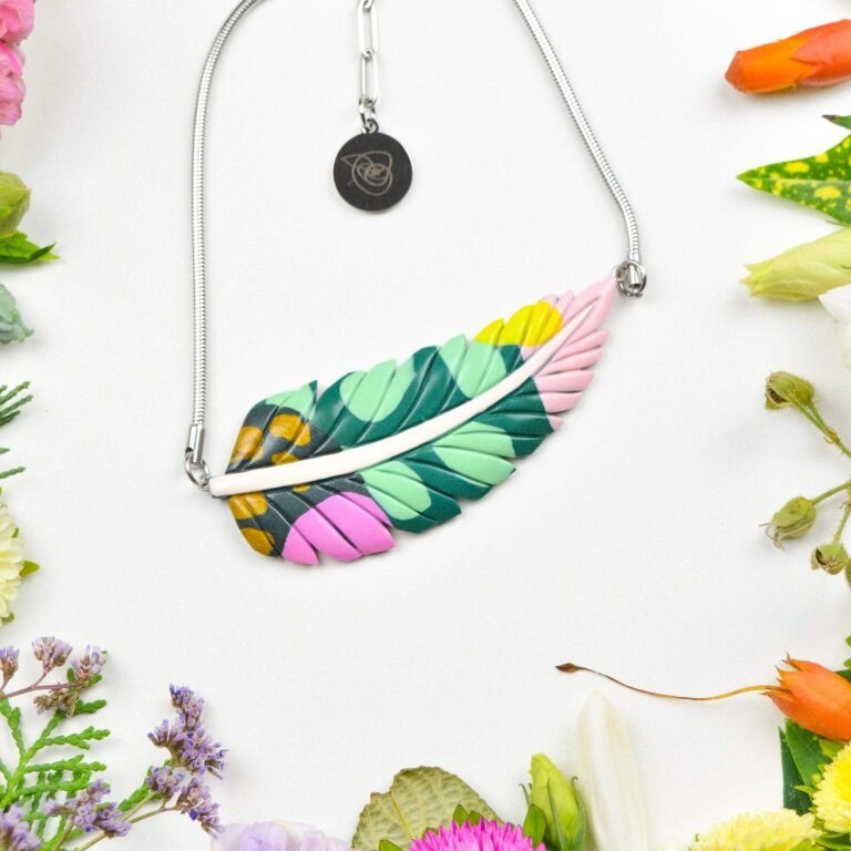 Feather-Leaf necklace