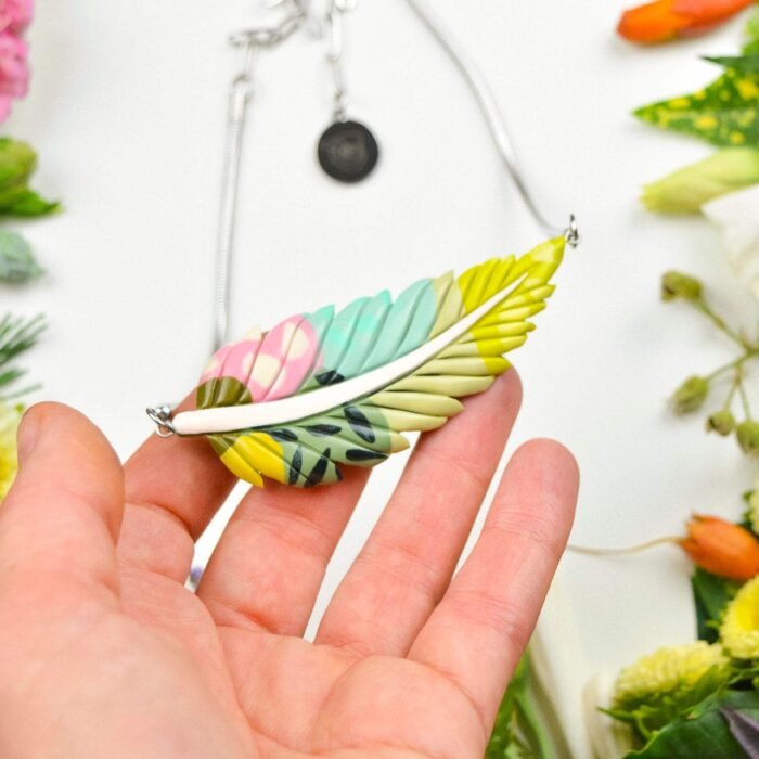 Feather-Leaf necklace