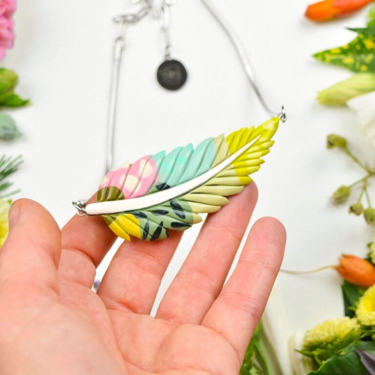 Feather-Leaf necklace