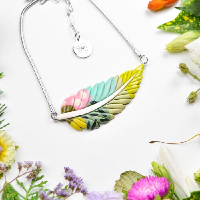 Feather-Leaf necklace - Image 4