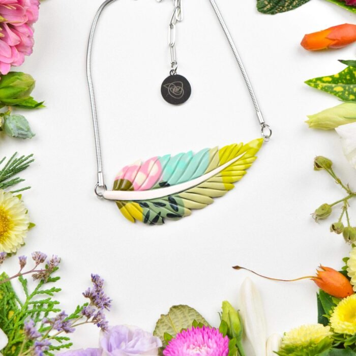 Feather-Leaf necklace - Image 2