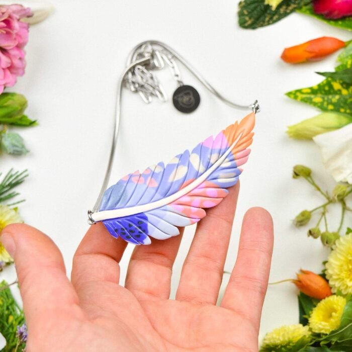 Feather-Leaf necklace - Image 2