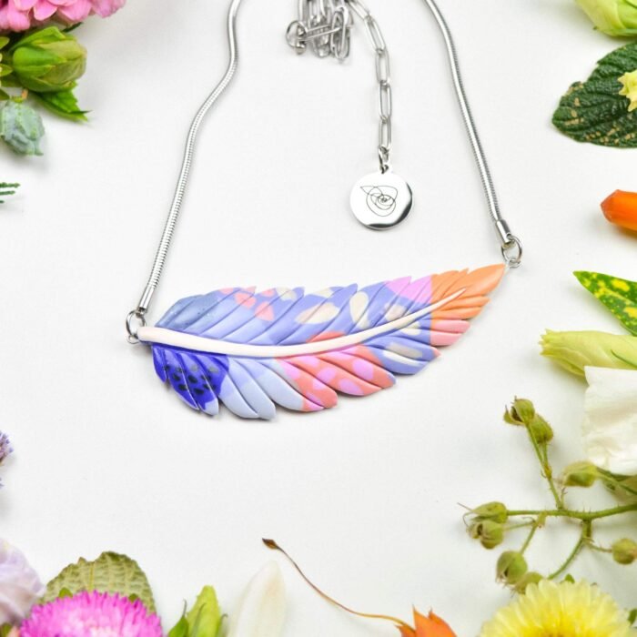 Feather-Leaf necklace - Image 4