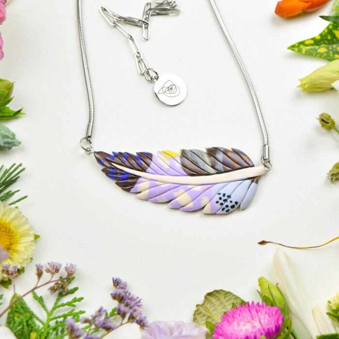 Feather-Leaf necklace - Image 2