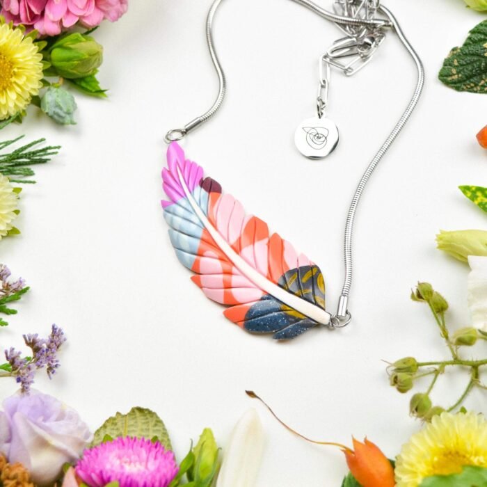 Feather-Leaf necklace - Image 4