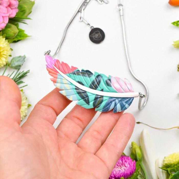 Feather-Leaf necklace