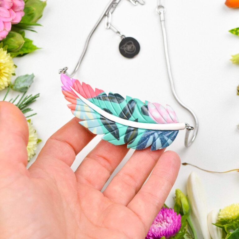 Feather-Leaf necklace