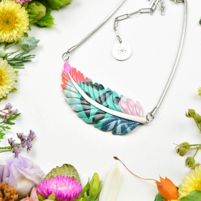 Feather-Leaf necklace - Image 2