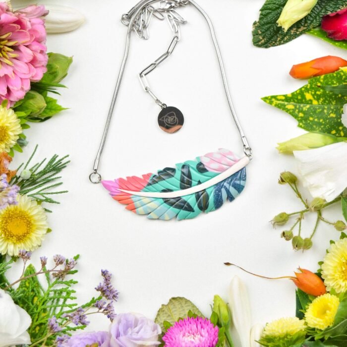 Feather-Leaf necklace - Image 4