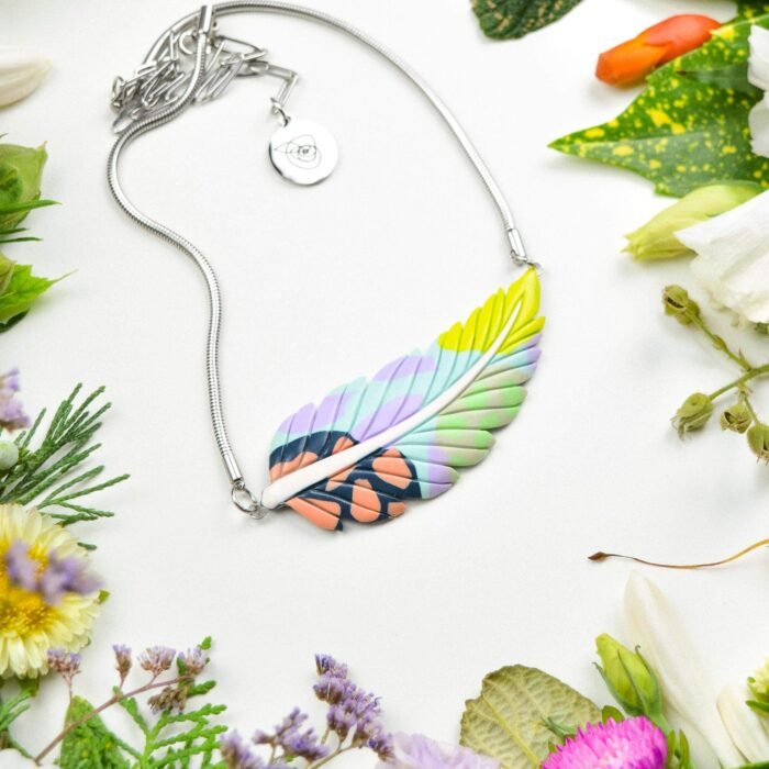 Feather-Leaf necklace - Image 4