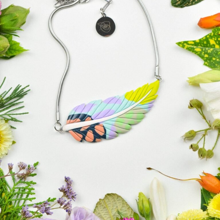 Feather-Leaf necklace