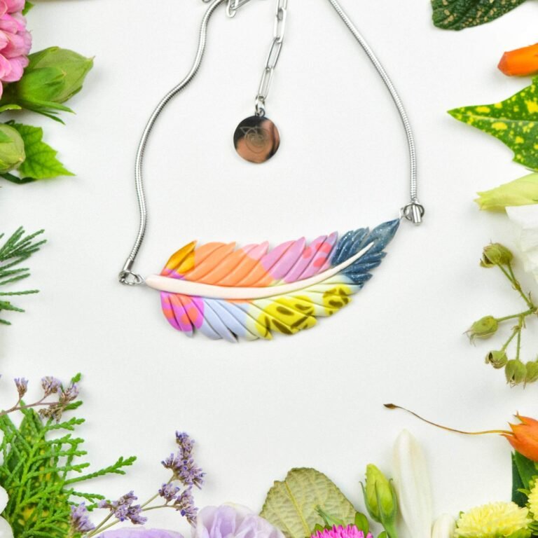 Feather-Leaf necklace