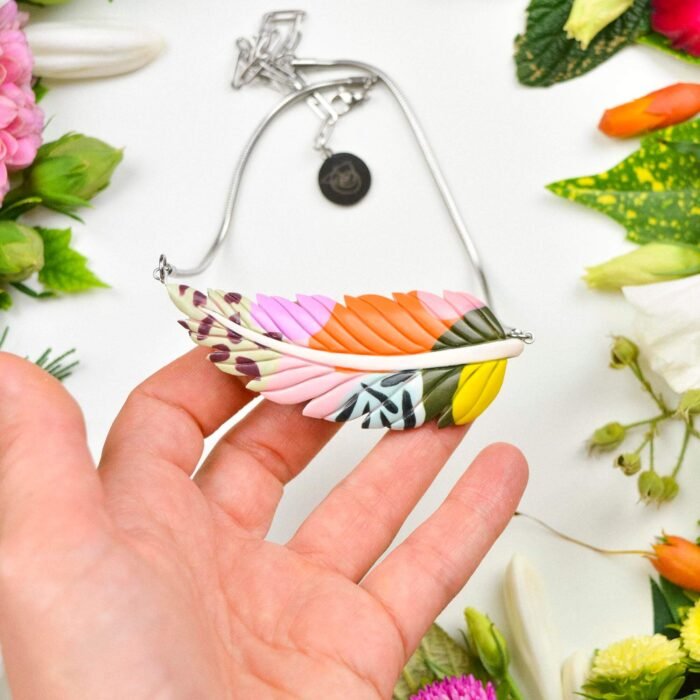Feather-Leaf necklace - Image 2