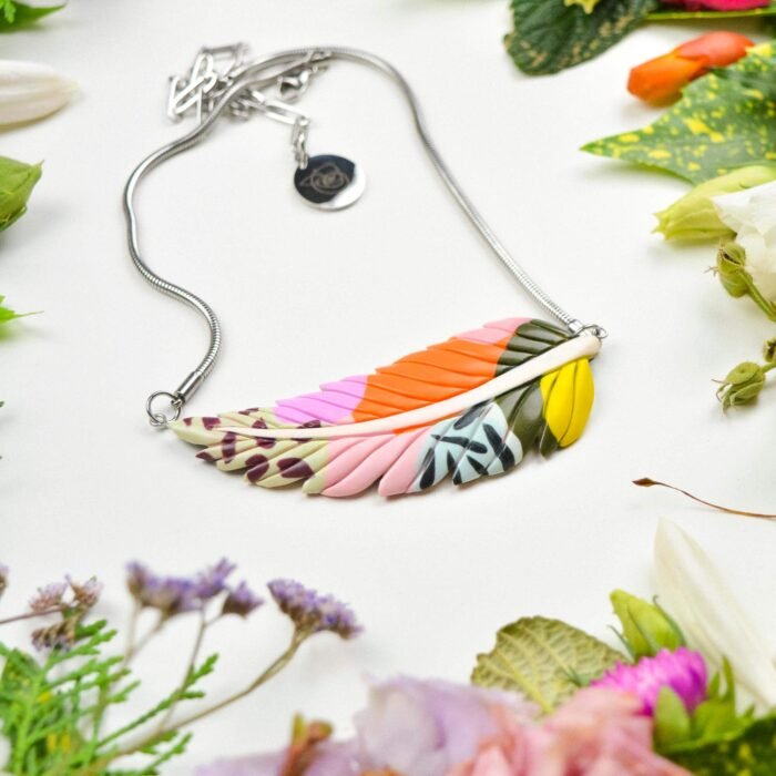 Feather-Leaf necklace - Image 4