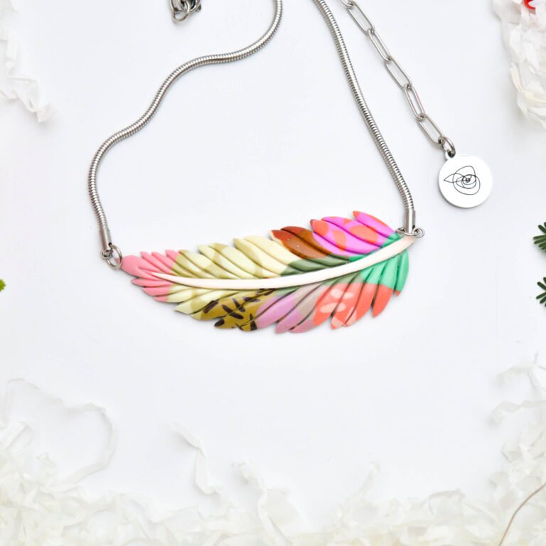 Feather-Leaf necklace