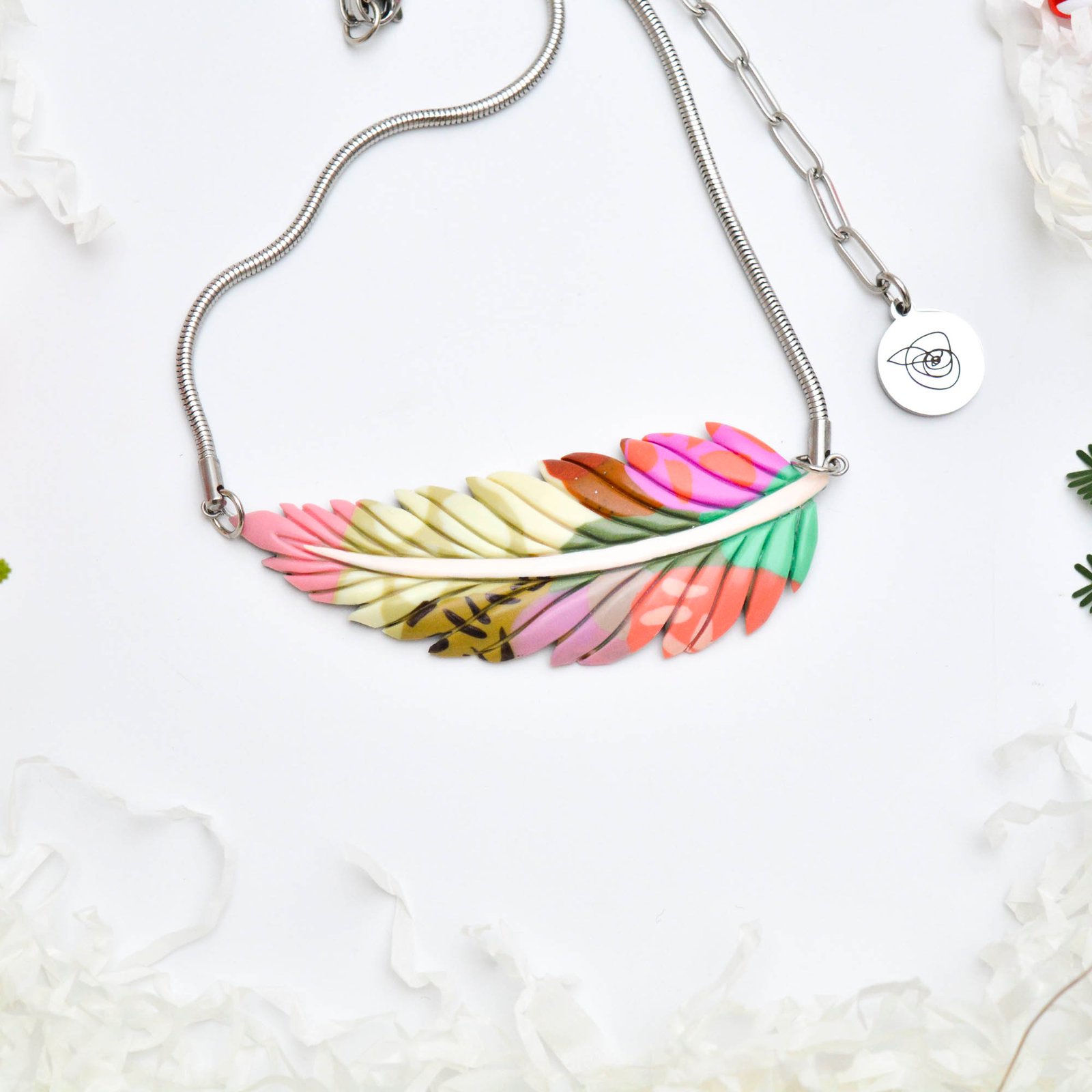 Feather-Leaf necklace