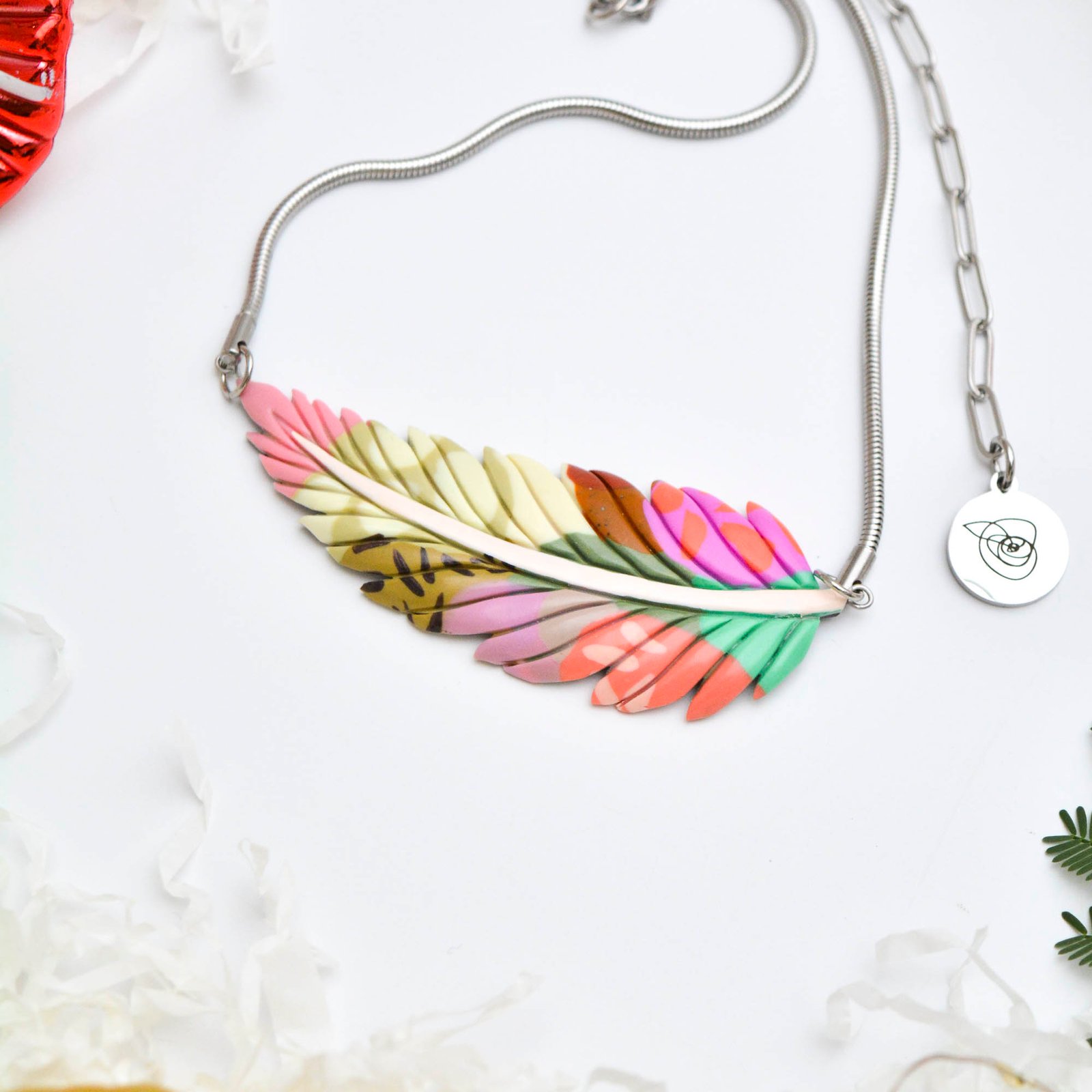 Feather-Leaf necklace - Image 5