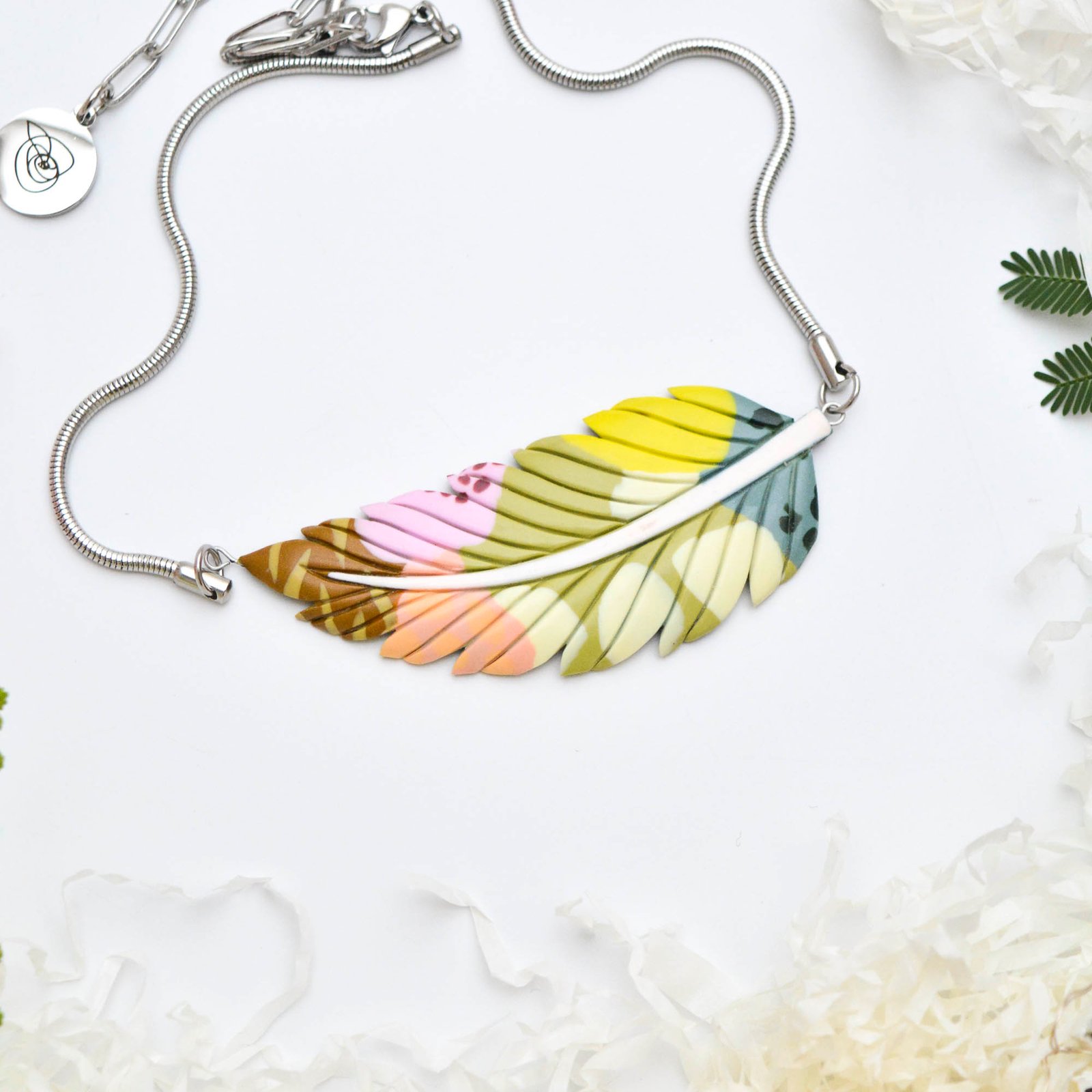 Feather-Leaf necklace