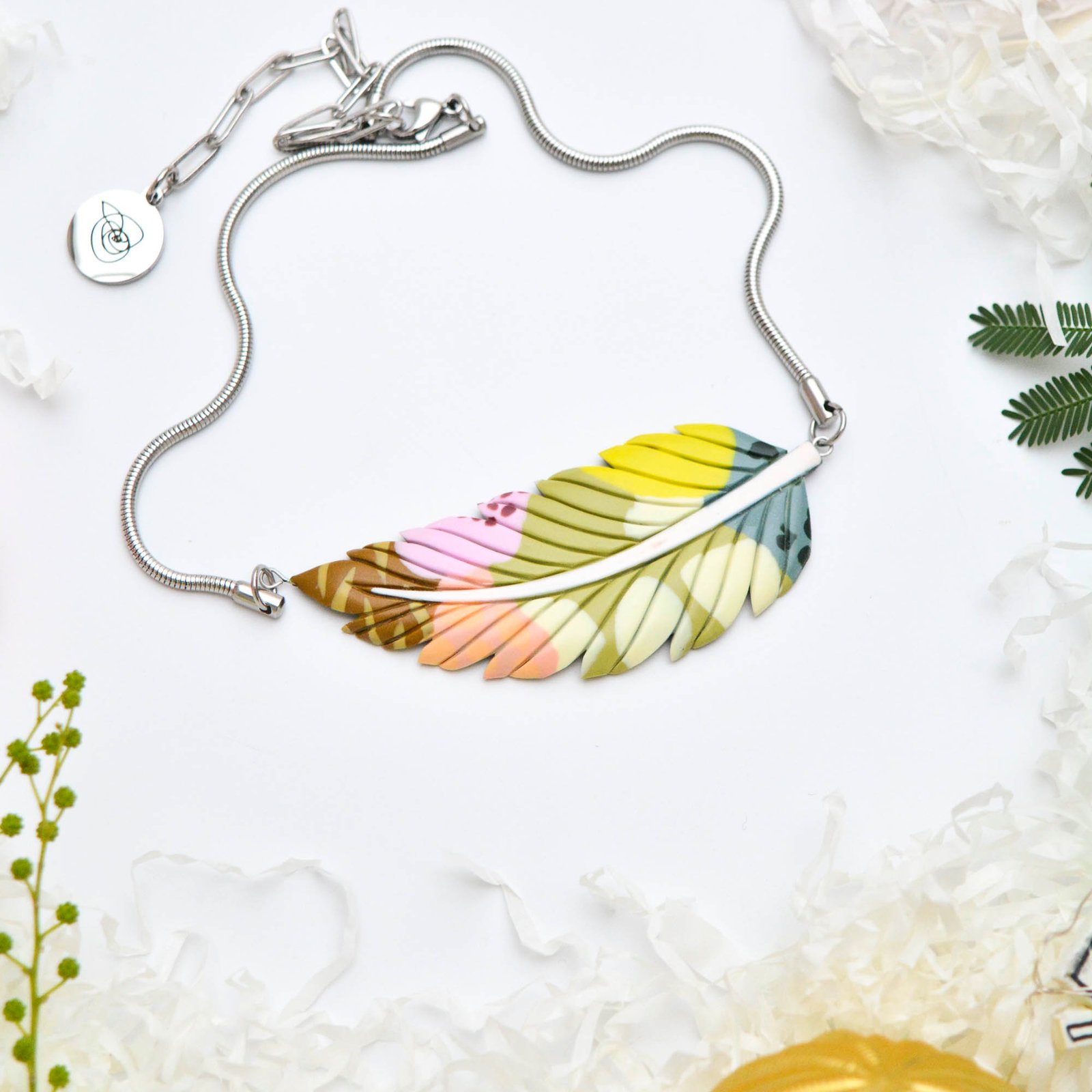 Feather-Leaf necklace - Image 5