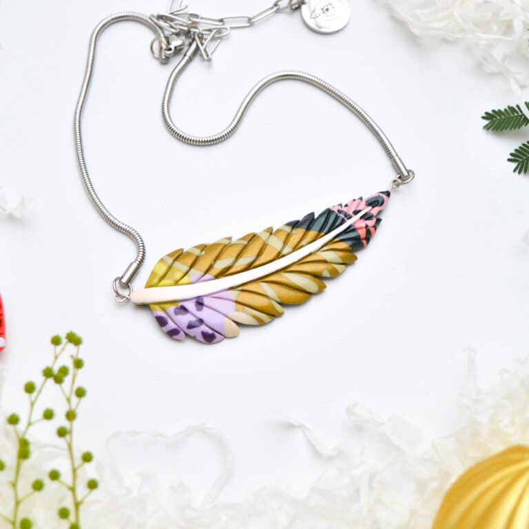 Feather-Leaf necklace