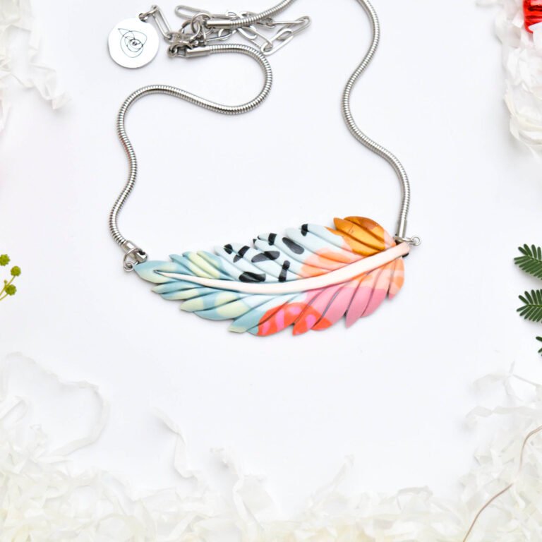 Feather-Leaf necklace