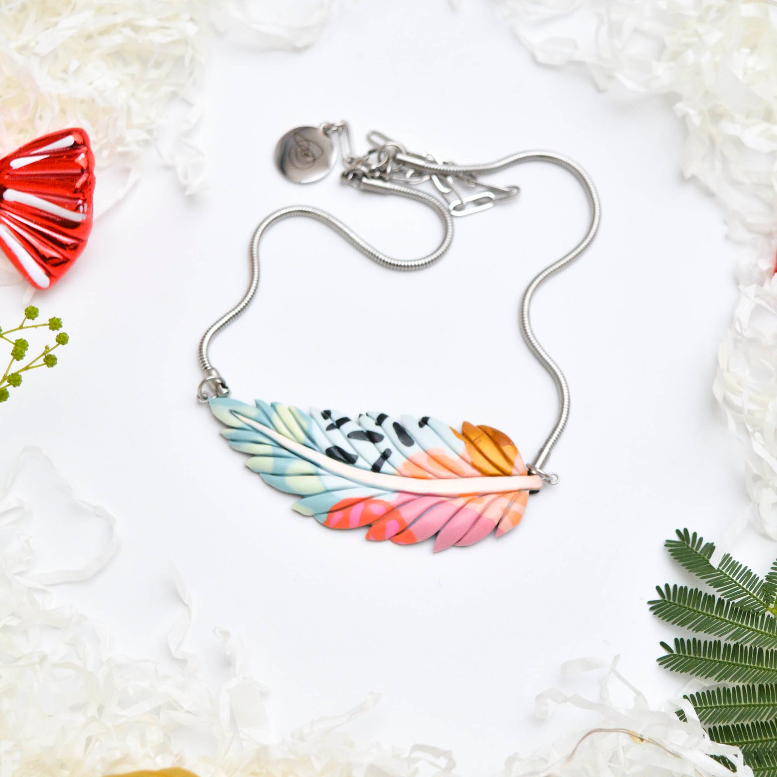 Feather-Leaf necklace - Image 5