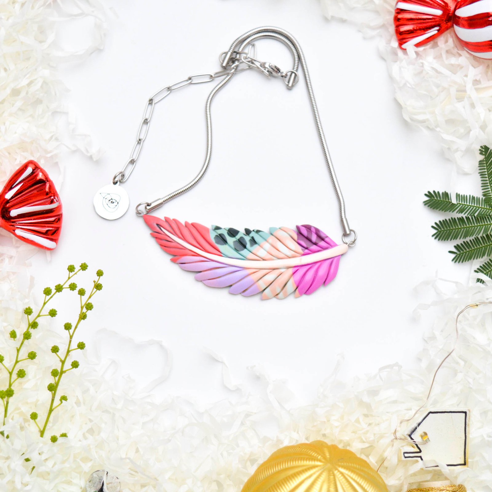 Feather-Leaf necklace - Image 5