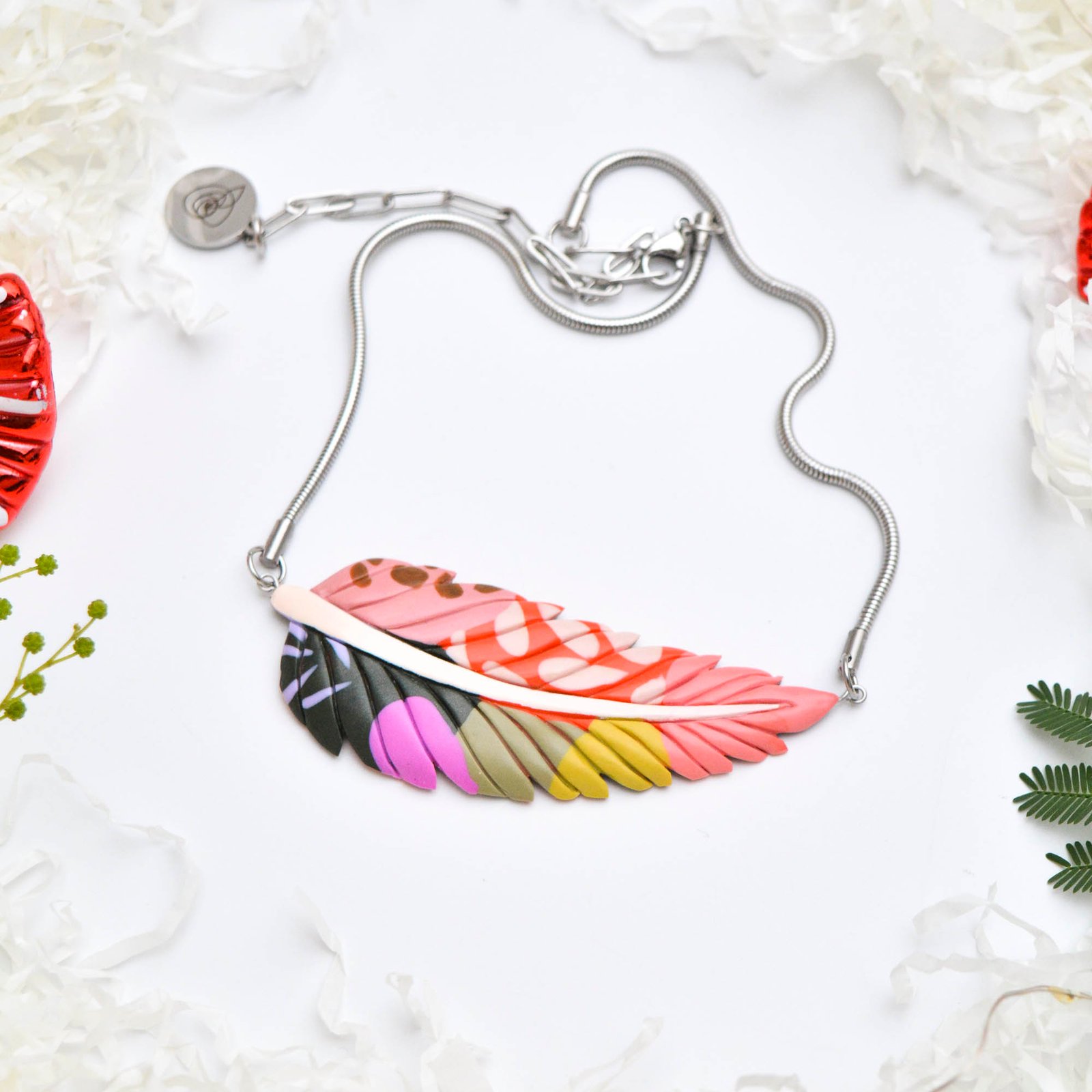 Feather-Leaf necklace - Image 4