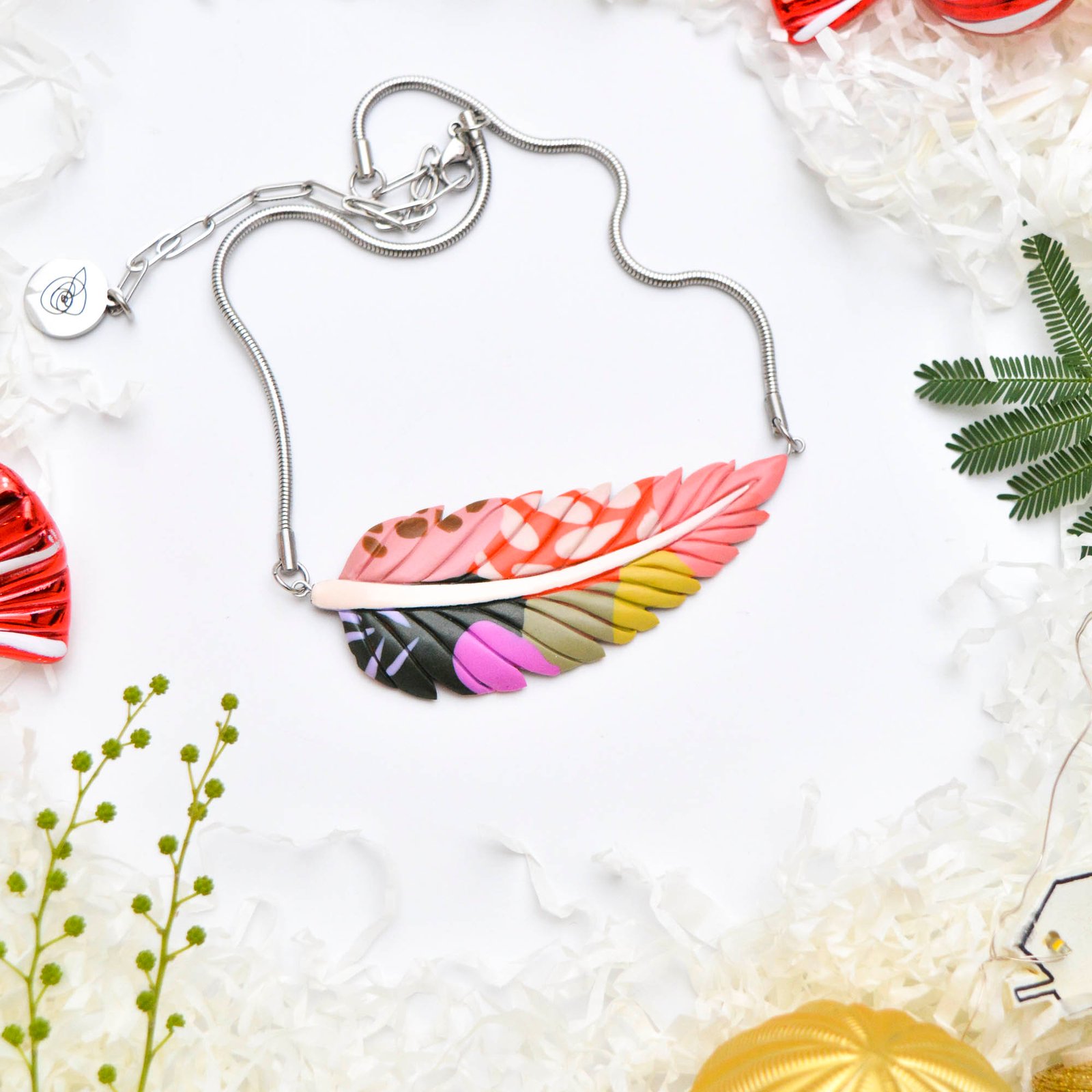 Feather-Leaf necklace - Image 5