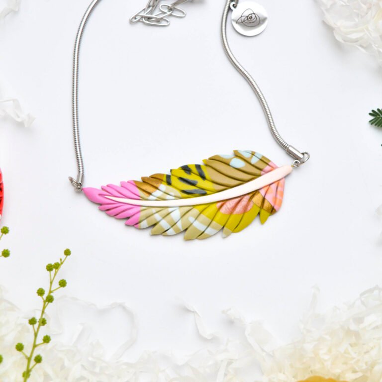 Feather-Leaf necklace