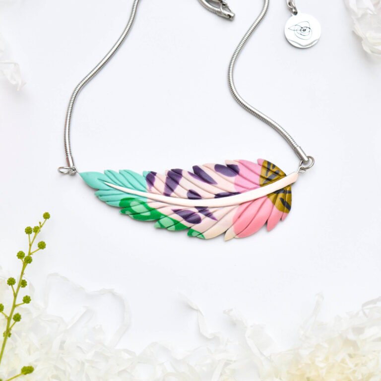 Feather-Leaf necklace