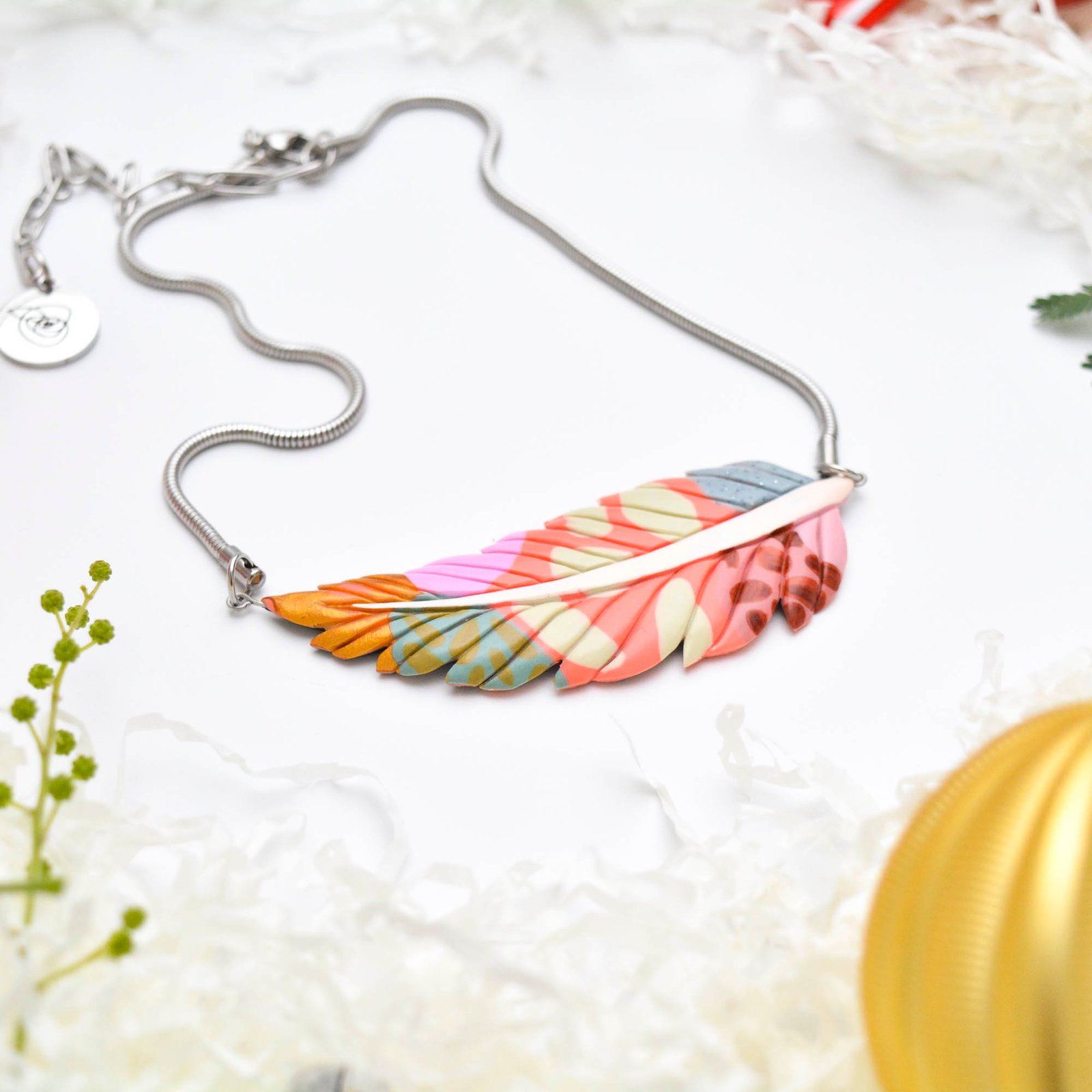 Feather-Leaf necklace - Image 5