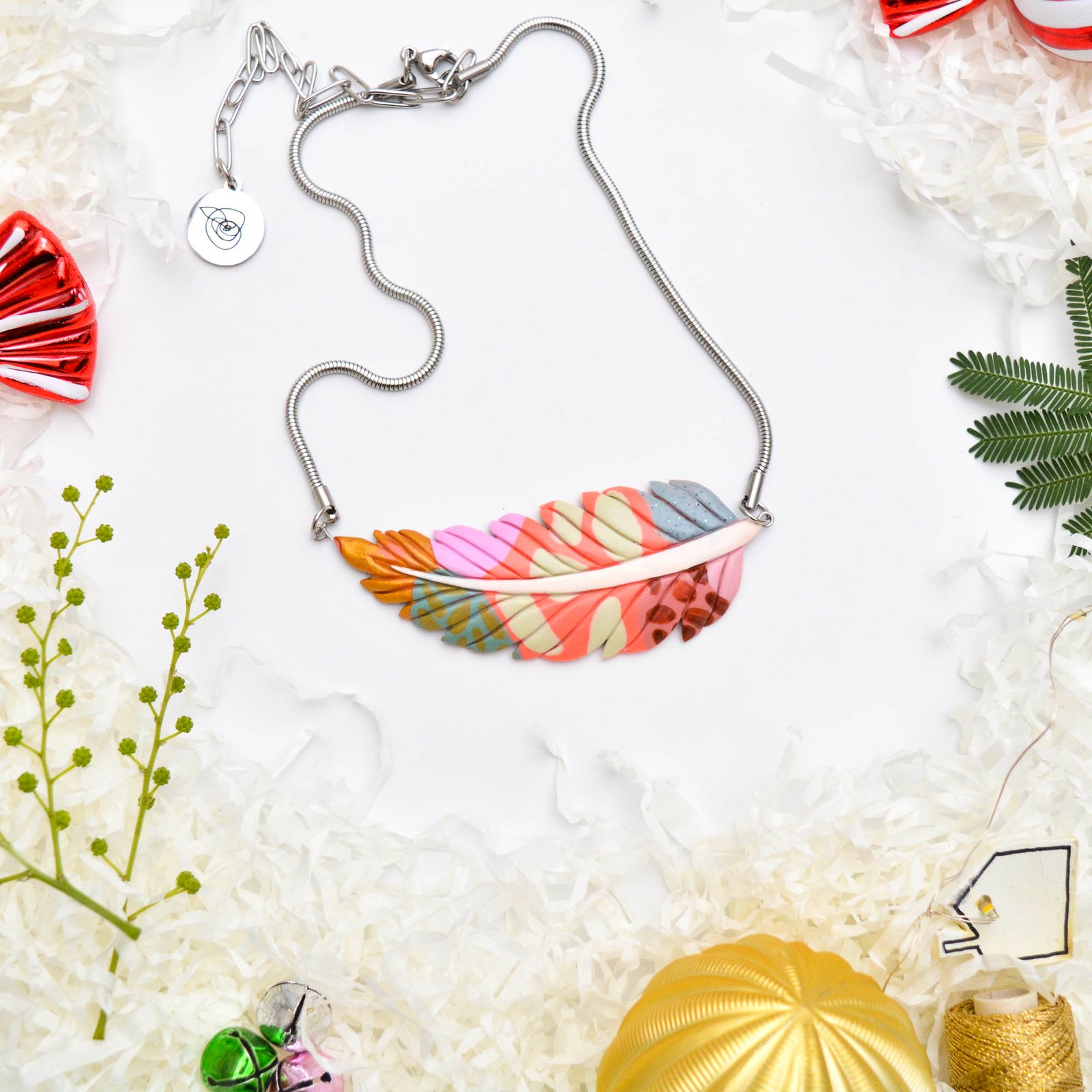 Feather-Leaf necklace - Image 4