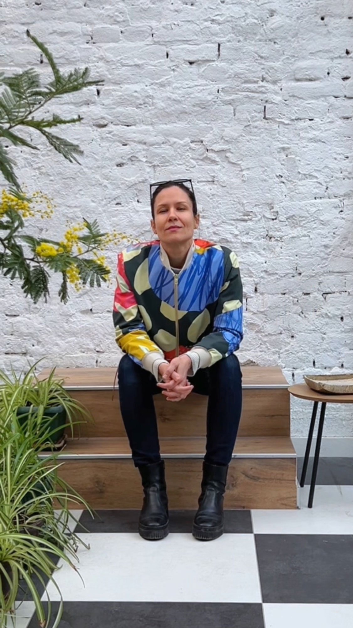 Sunspots Bomber Jacket - Image 3