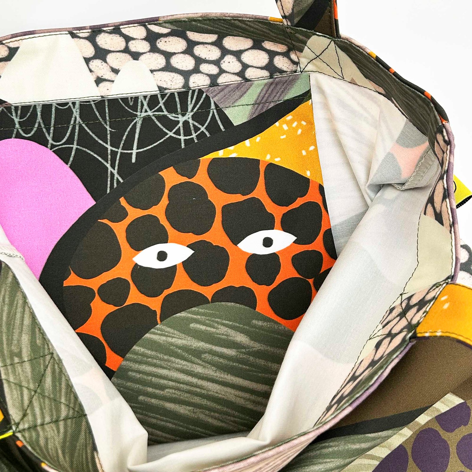 Hills Have Eyes Tote Bag + Pocket inside - Image 7